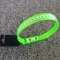 Glowing TPU synthetic dog collars 60cm long Green