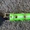 Glowing TPU synthetic dog collars 60cm long Green