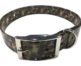 Pet supplies camouflage TPU dog collar for sale