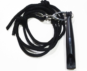 Dog and Hawk training whistles in cool black